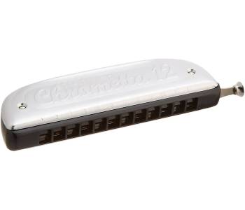 HOHNER Chrometta 12 255/48 C - Губная гармоника хроматическая ~ Серия Hohner chrometta