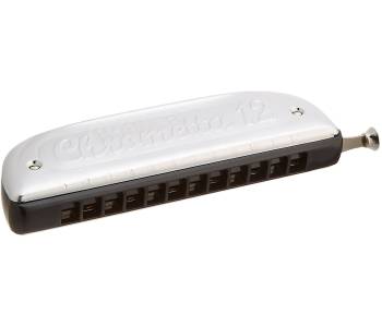 HOHNER Chrometta 12 255/48 C - Губная гармоника хроматическая ~ Серия Hohner chrometta