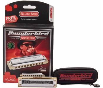 HOHNER Marine Band Thunderbird D low - Губная гармоника диатоническая HOHNER Marine Band Thunderbird D low - Губная гармоника диатоническая