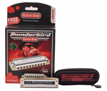 HOHNER Marine Band Thunderbird D low - Губная гармоника диатоническая ~ Серия Hohner marine band thunderbird HOHNER Marine Band Thunderbird D low - Губная гармоника диатоническая ~ Серия Hohner marine band thunderbird