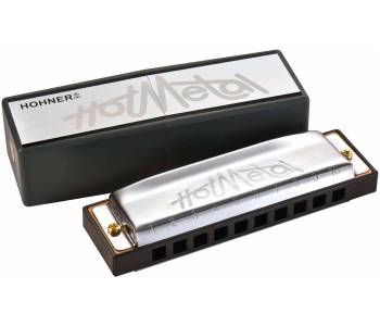 HOHNER Hot Metal A - Губная гармоника диатоническая ~ Серия Hohner hot metal