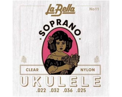 LA BELLA 11 - Струны для укулеле сопрано