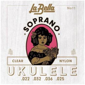 LA BELLA 11 - Струны для укулеле сопрано