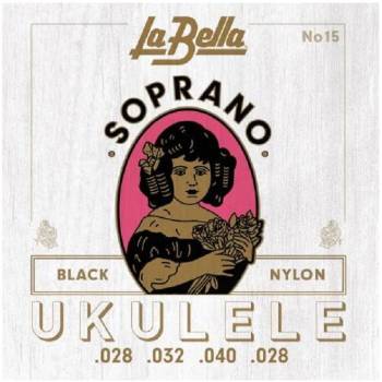 LA BELLA 15 - Струны для укулеле сопрано
