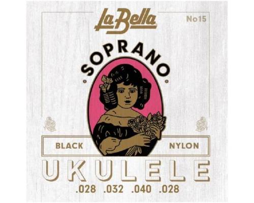 LA BELLA 15 - Струны для укулеле сопрано