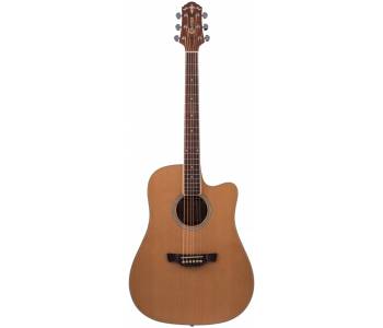 CRAFTER DE-7/NC - Гитара электроакустическая шестиструнная ~ Серия Crafter standard