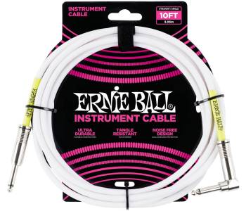 ERNIE BALL 6049, 3м - Инструментальный кабель ERNIE BALL 6049, 3м - Инструментальный кабель