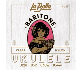 LA BELLA 25 - Струны для укулеле баритон