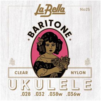 LA BELLA 25 - Струны для укулеле баритон