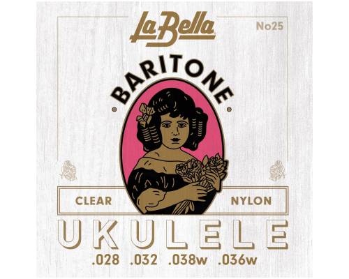 LA BELLA 25 - Струны для укулеле баритон