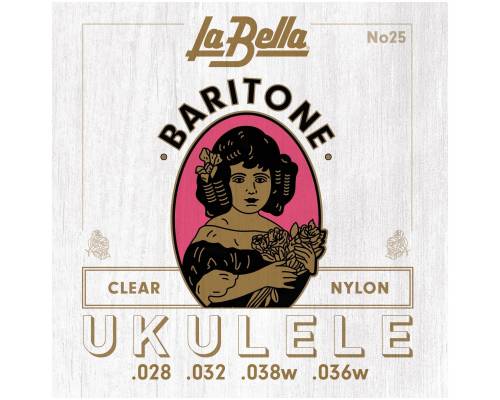 LA BELLA 25 - Струны для укулеле баритон