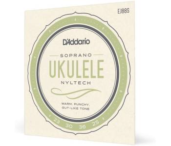 D'ADDARIO EJ88 S - Струны для укулеле сопрано