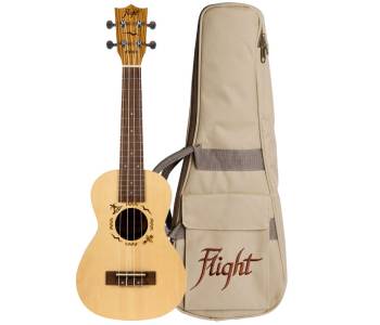 FLIGHT DUC525 SP/ZEB - Укулеле концерт ~ Серия Flight designer FLIGHT DUC525 SP/ZEB - Укулеле концерт ~ Серия Flight designer