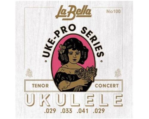 LA BELLA Set 100 Tenor/Concer - Струны для укулеле тенор