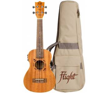 FLIGHT DUC523 EQ MAH - Укулеле концерт ~ Серия Flight designer