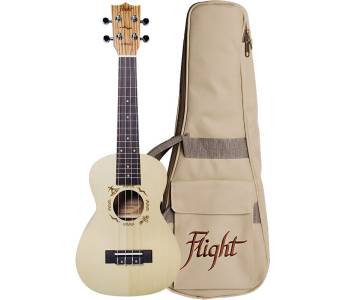 FLIGHT DUC325 SP/ZEB - Укулеле концерт ~ Серия Flight designer