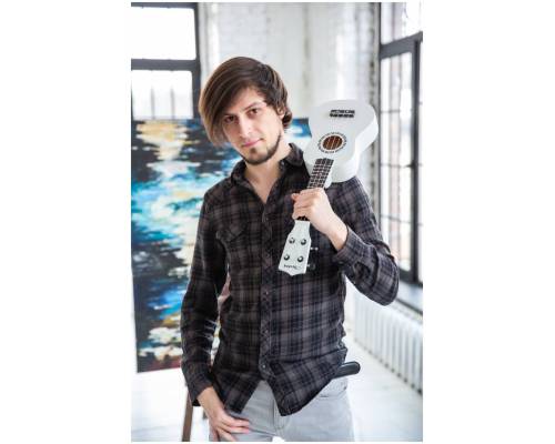 VESTON UKULELE KUS 15 WH - Укулеле сопрано ~ Серия Veston color