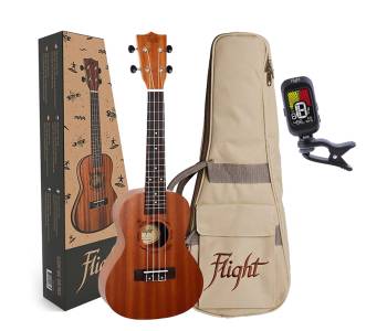 FLIGHT NUC PACK - Укулеле комплект ~ Серия Flight natural