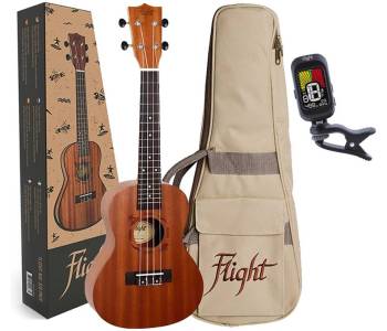 FLIGHT NUC PACK - Укулеле комплект ~ Серия Flight natural