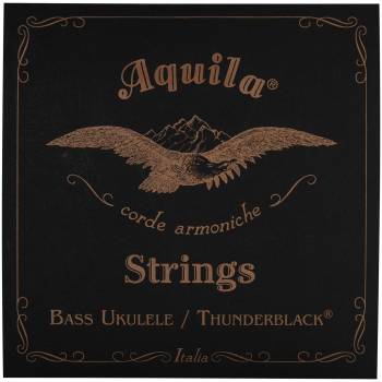 AQUILA 140U - Струны для укулеле бас ~ Серия Aquila thunderblack