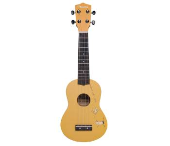 VESTON UKULELE KUS 25 BANANA - Укулеле сопрано ~ Серия Veston color