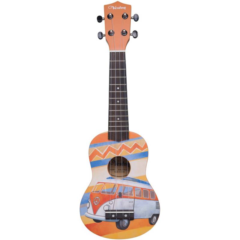 VESTON UKULELE KUS 25 BUS - Укулеле сопрано ~ Серия Veston color