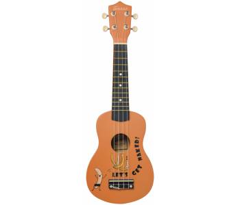 TERRIS JUS-20 BANANA - Укулеле сопрано ~ Серия Terris wooden