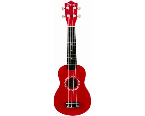 TERRIS JUS-10 RD - Укулеле сопрано ~ Серия Terris wooden
