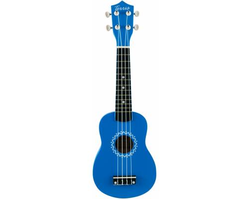TERRIS JUS-10 BL - Укулеле сопрано ~ Серия Terris wooden