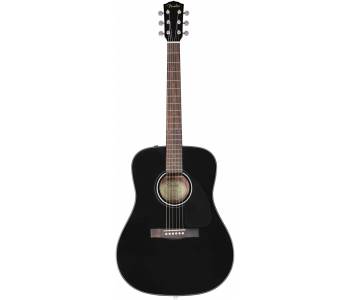 FENDER CD-60 DREAD V3 DS BLK - Гитара акустическая