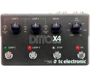 TC Electronic Ditto x4 Looper педаль лупер для гитары