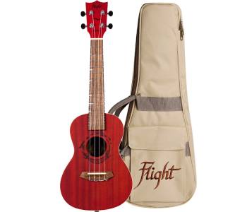 FLIGHT DUC380 CORAL - Укулеле концерт ~ Серия Flight gemstone