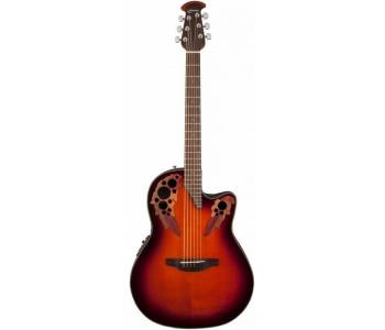 OVATION CE44-1 Celebrity Elite Mid Cutaway Sunburst гитара электроакустическая