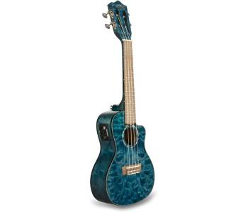 LANIKAI QM-BLCEC - Укулеле концерт ~ Серия Lanikai quilted maple LANIKAI QM-BLCEC - Укулеле концерт ~ Серия Lanikai quilted maple