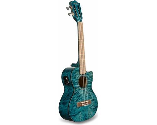 LANIKAI QM-BLCET - Укулеле тенор ~ Серия Lanikai quilted maple