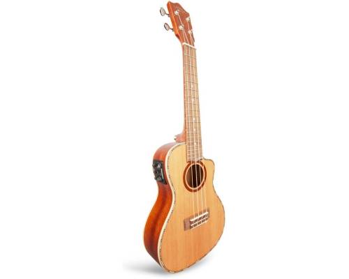 LANIKAI CDST-CEC - Укулеле концерт ~ Серия Lanikai cedar solid top
