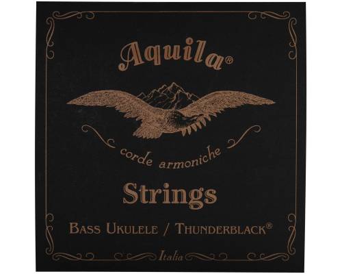 AQUILA 147U - Струны для укулеле бас 5 струн ~ Серия Aquila thunderblack