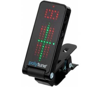 TC Electronic PolyTune Clip Black полифонический тюнер-прищепка, цвет черный