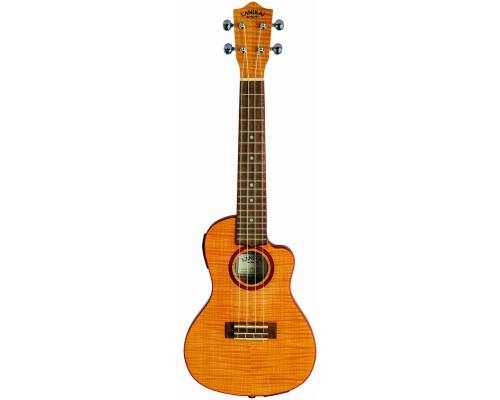 LANIKAI FM-CETC - Укулеле концерт ~ Серия Lanikai flame maple