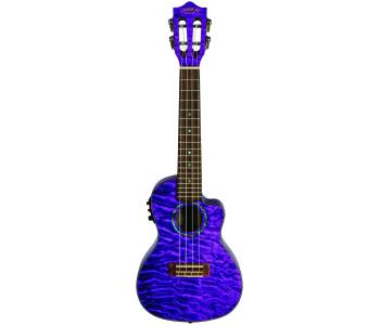LANIKAI QM-PUCEC - Укулеле концерт ~ Серия Lanikai quilted maple LANIKAI QM-PUCEC - Укулеле концерт ~ Серия Lanikai quilted maple