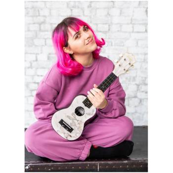 TERRIS PLUS-70 BUNNY - Укулеле сопрано ~ Серия Terris plastic