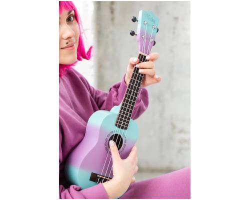 VESTON UKULELE KUS 15 RBL I - Укулеле сопрано ~ Серия Veston indonesia