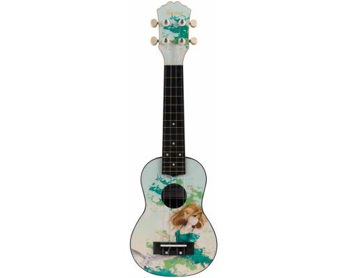 TERRIS PLUS-70 ELF - Укулеле сопрано ~ Серия Terris plastic