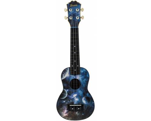 TERRIS PLUS-70 SPACE - Укулеле сопрано ~ Серия Terris plastic