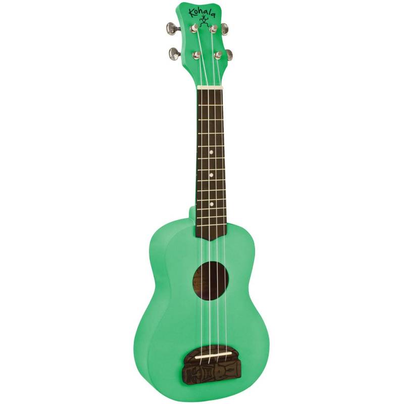 KOHALA KT SSG зеленый - Укулеле сопрано ~ Серия Kohala tiki KOHALA KT SSG зеленый - Укулеле сопрано ~ Серия Kohala tiki