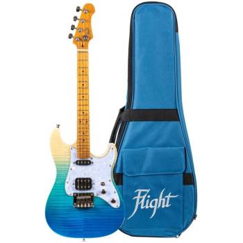 FLIGHT Pathfinder Tenor TBL - Электроукулеле тенор ~ Серия Flight rock