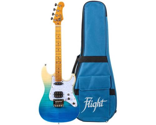 FLIGHT Pathfinder Tenor TBL - Электроукулеле тенор ~ Серия Flight rock