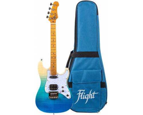 FLIGHT Pathfinder Tenor TBL - Электроукулеле тенор ~ Серия Flight rock