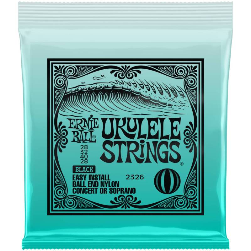ERNIE BALL 2326 Ball end Nylon 28-40 - Струны для укулеле