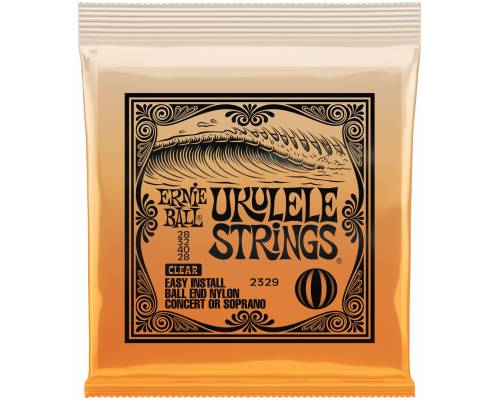 ERNIE BALL 2329 Ball end Nylon 28-40 - Струны для укулеле